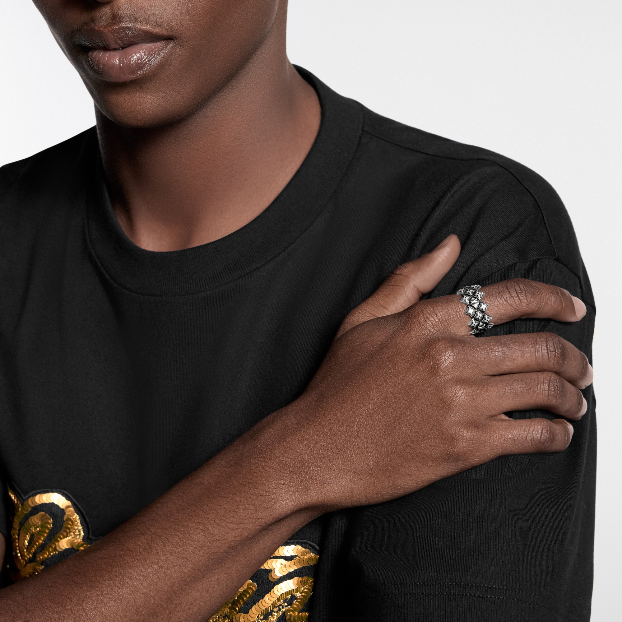 LV Flower Field Ring S00 - Men - Fashion Jewelry | LOUIS VUITTON ®